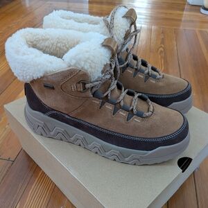 Men's Brown Suede Winter Boots